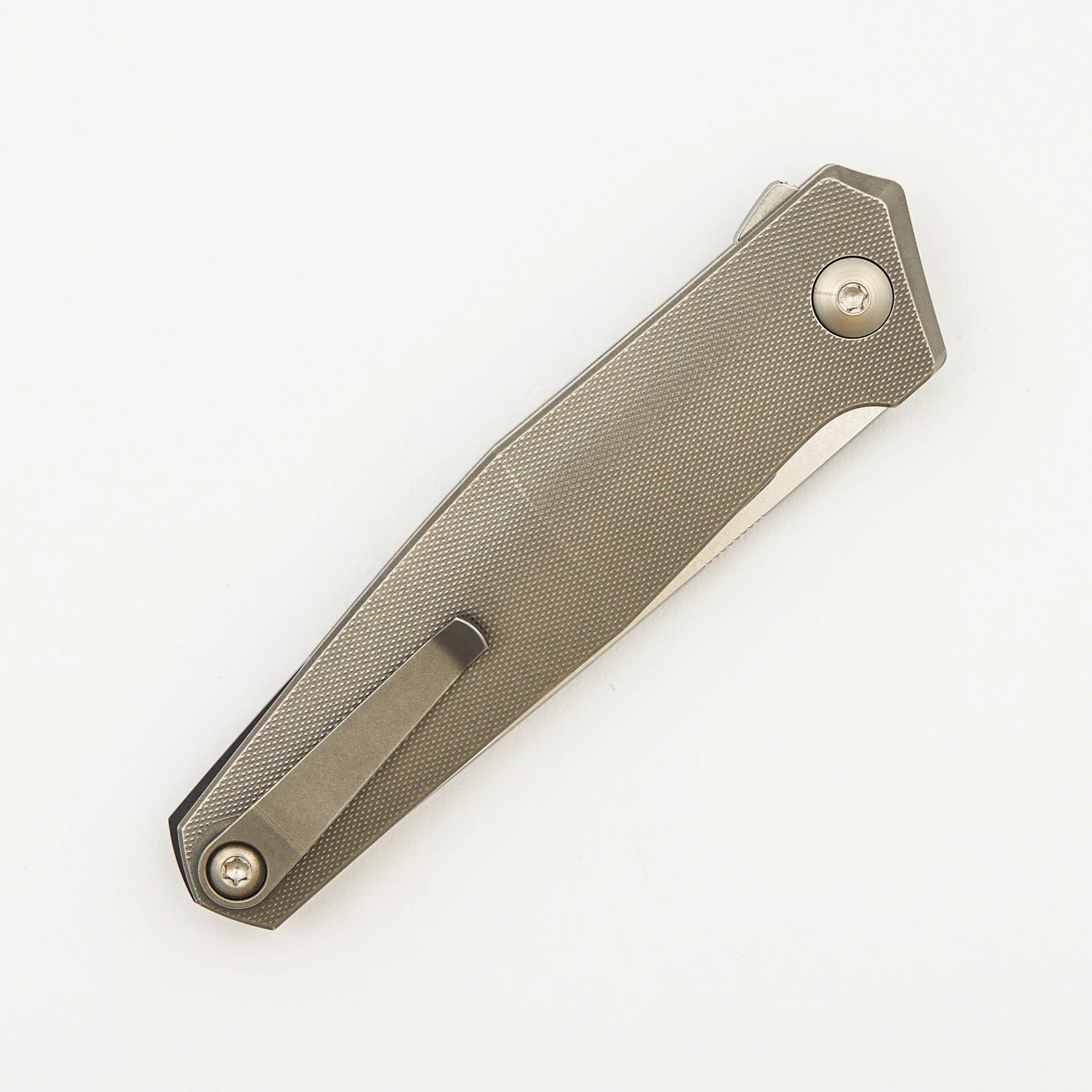 Toko - Grey/Satin Titanium Handle - Zirconium Backspacer - RWL34 Blade - Image 4