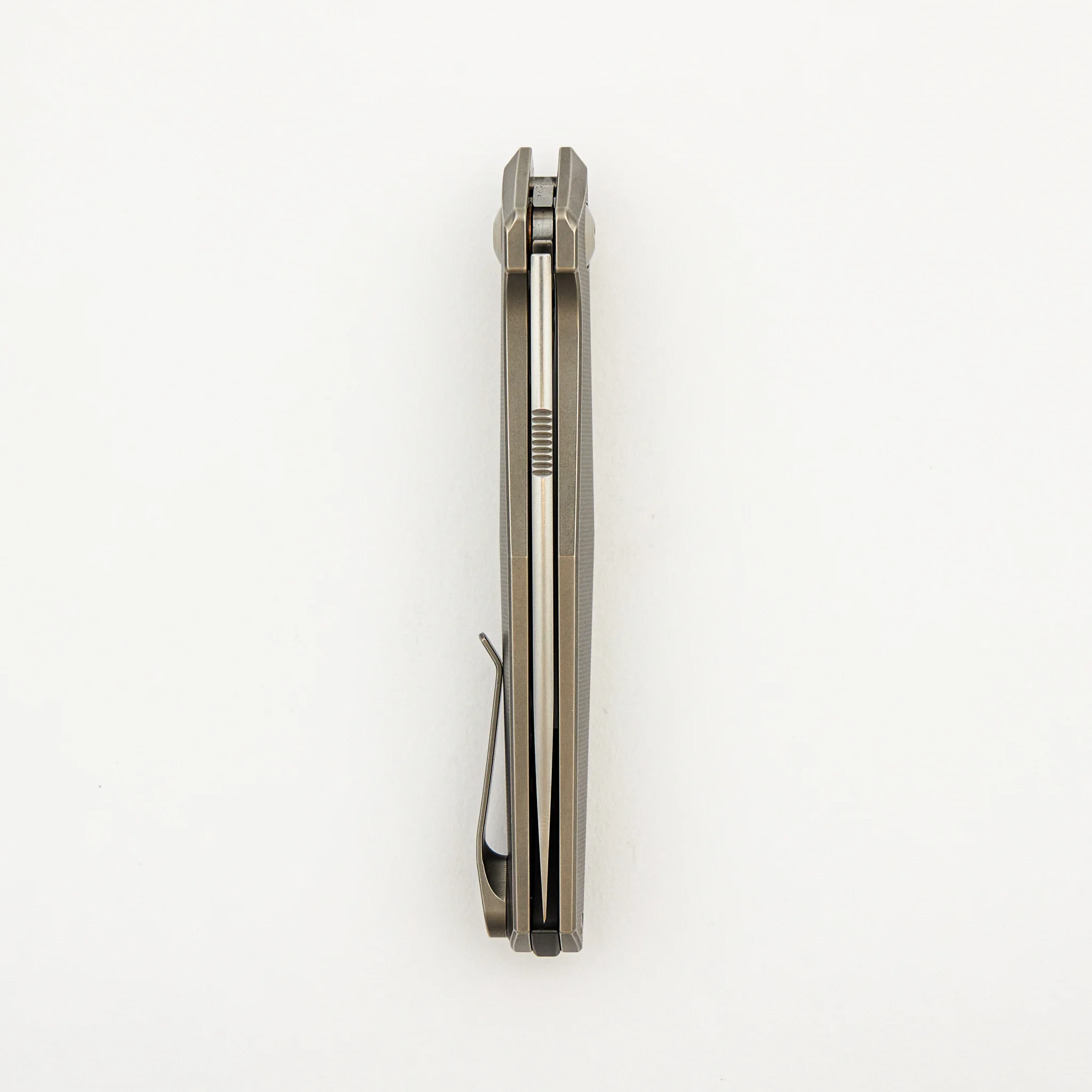 Toko - Grey/Satin Titanium Handle - Zirconium Backspacer - RWL34 Blade - Image 5