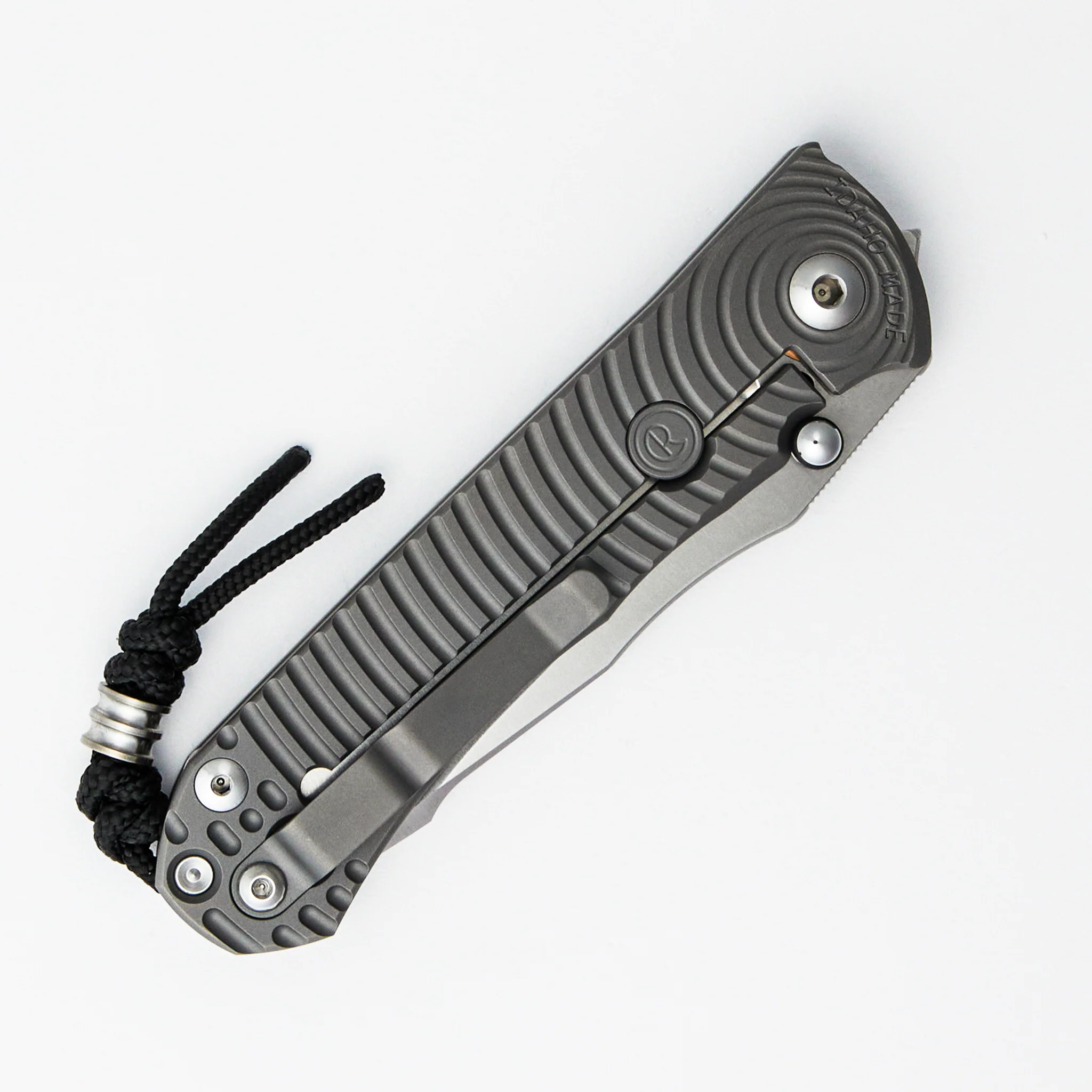 Umnumzaan Doppler - Drop Point CPM MagnaCut Blade - Glass Blasted - Titanium Handle - Image 4