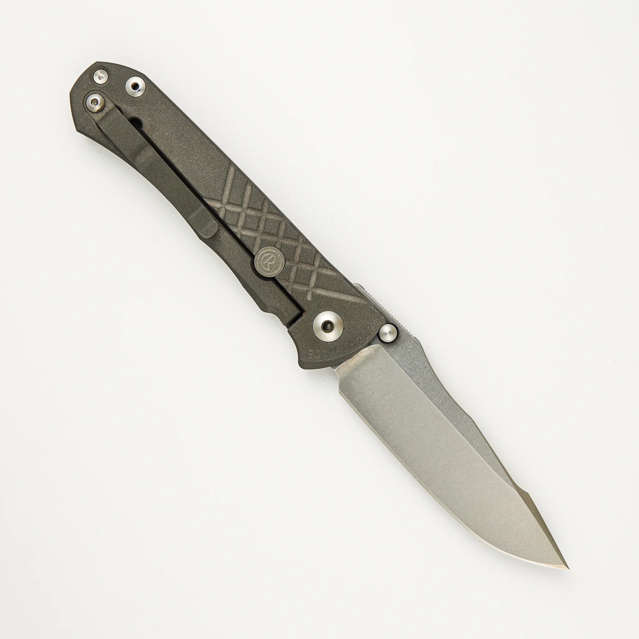 Umnumzaan - Drop Point CPM S45VN Blade - Titanium Handle - Image 2