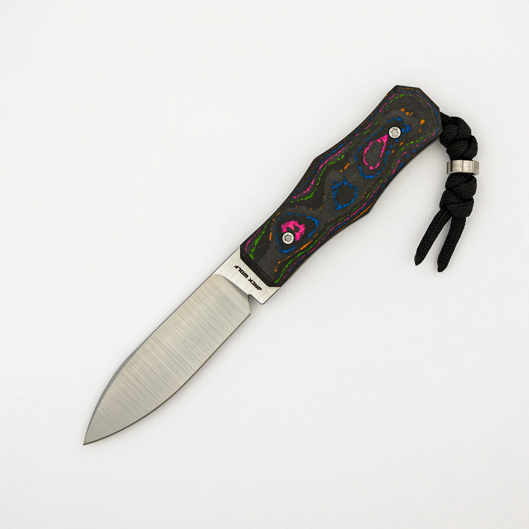 Vampire FixEDC - CamoCarbon 80's Handle - Belt Satin S90V Blade