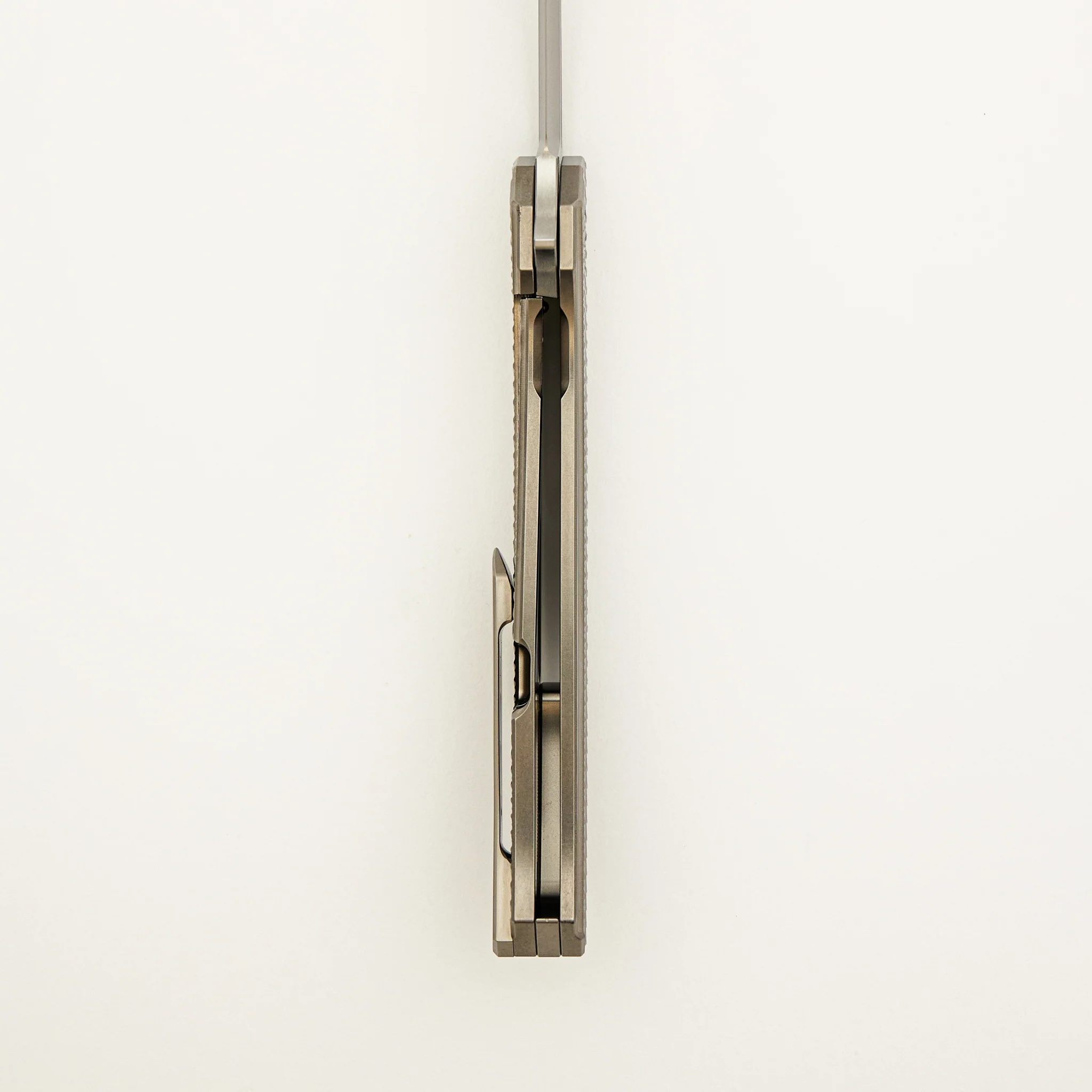 Veli - Titanium Handle W/ Wave Milling - RWL-34 Blade - Blasted Accents - Image 6
