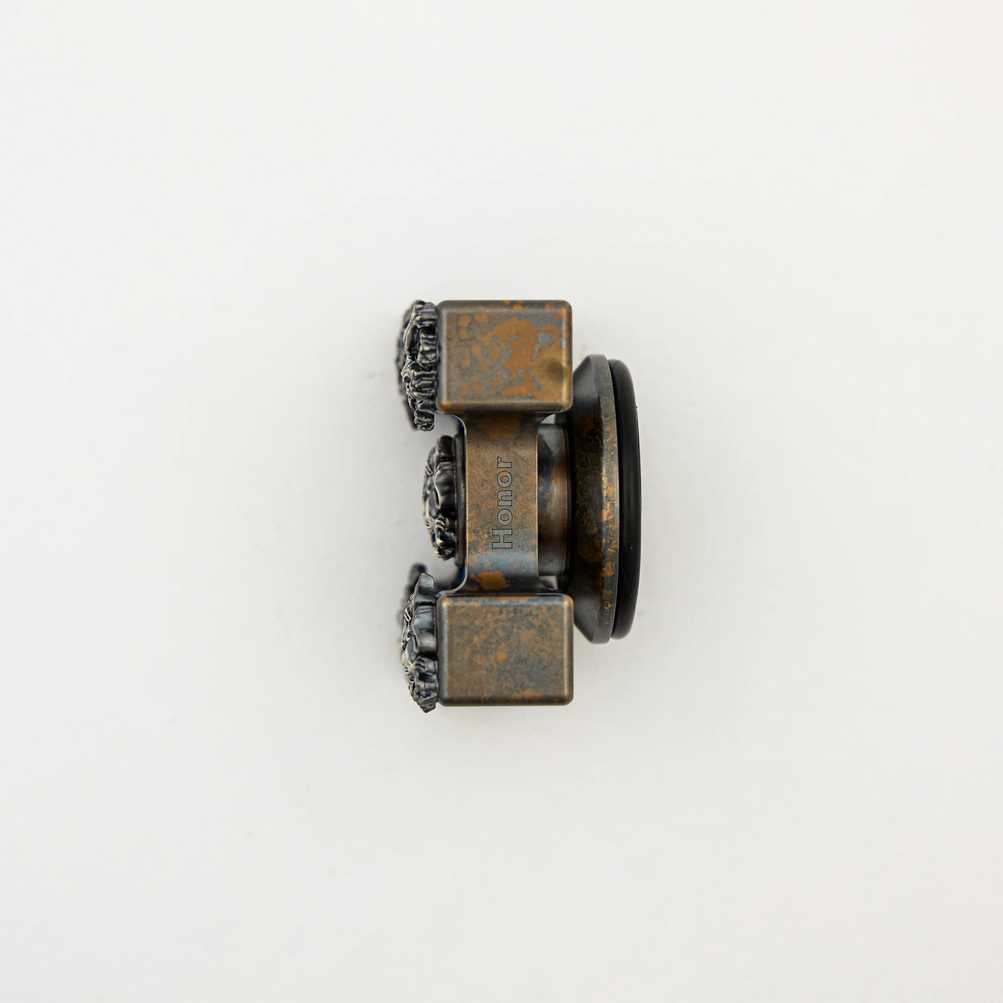XL Silver Lion Ring Spinner - Image 3