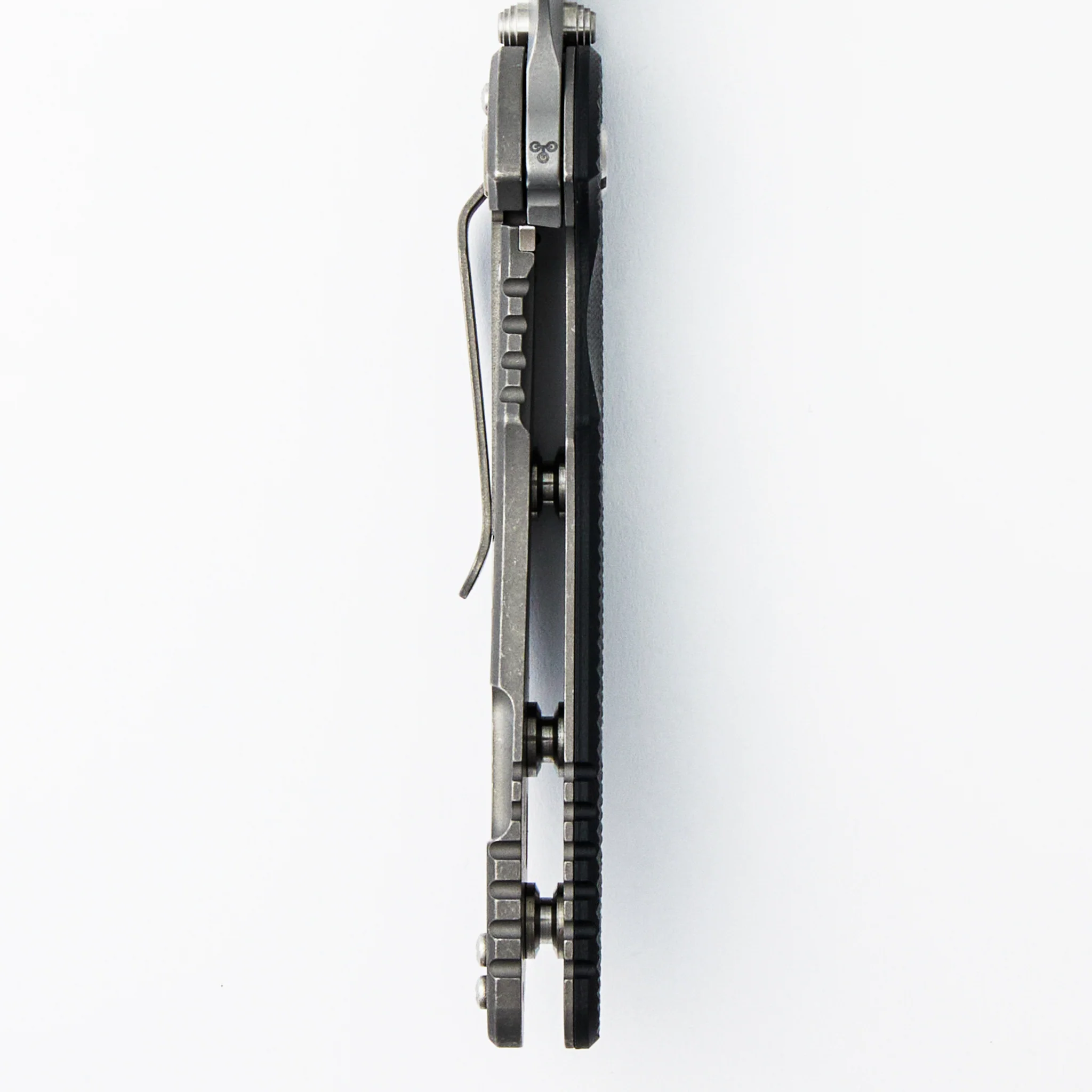 XM-18 3.5″ - MagnaCut Recurve - Non Flipper - Tri-Way - Working Finish - Black G10 - Image 6