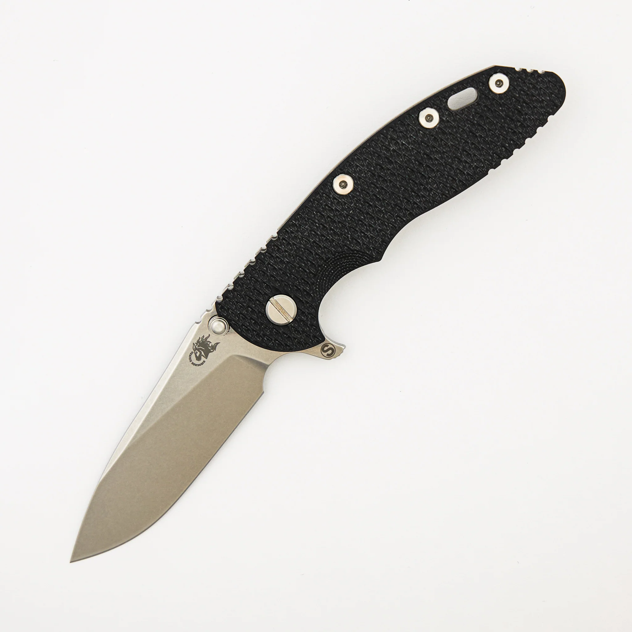 XM-18 3.5" - MagnaCut Skinny Slicer - Tri-Way - Stonewash - Black G10