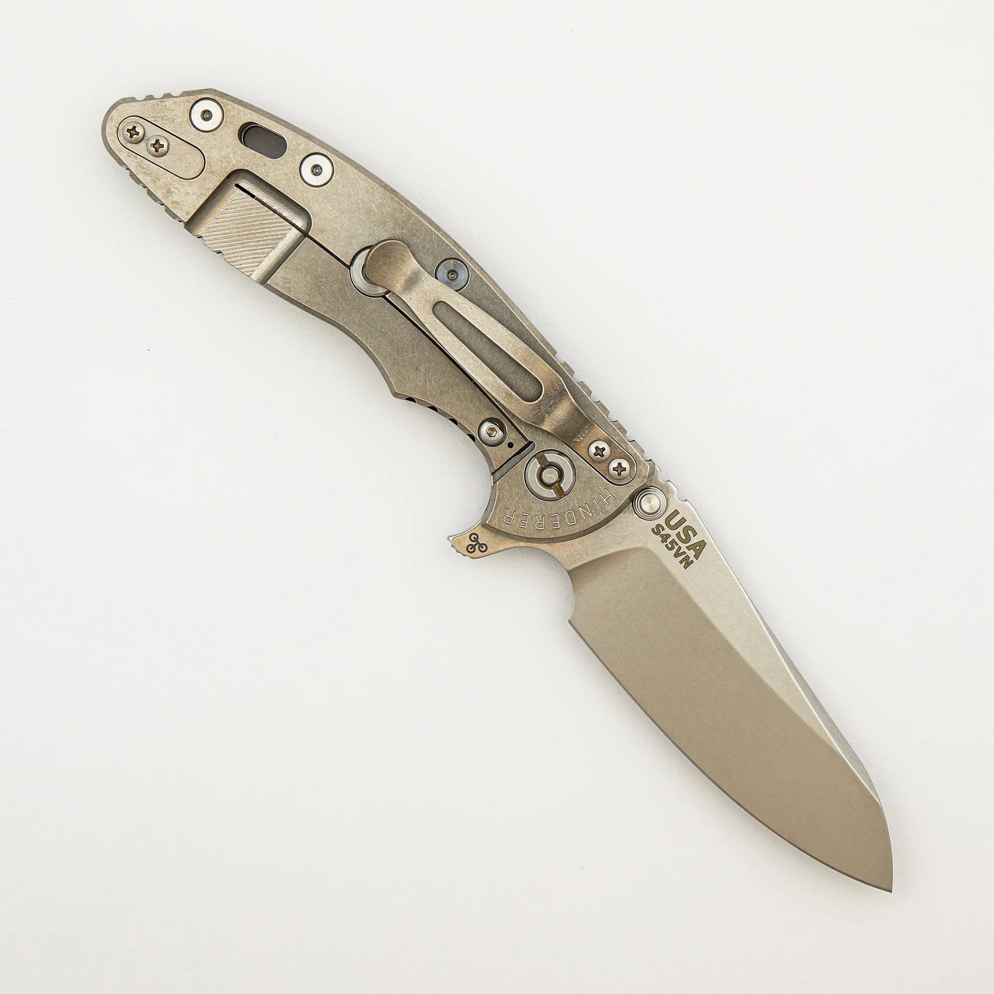 XM-18 3.5″ - S45VN Sheepsfoot - Tri-Way - Stonewash - Black G10 - Image 2