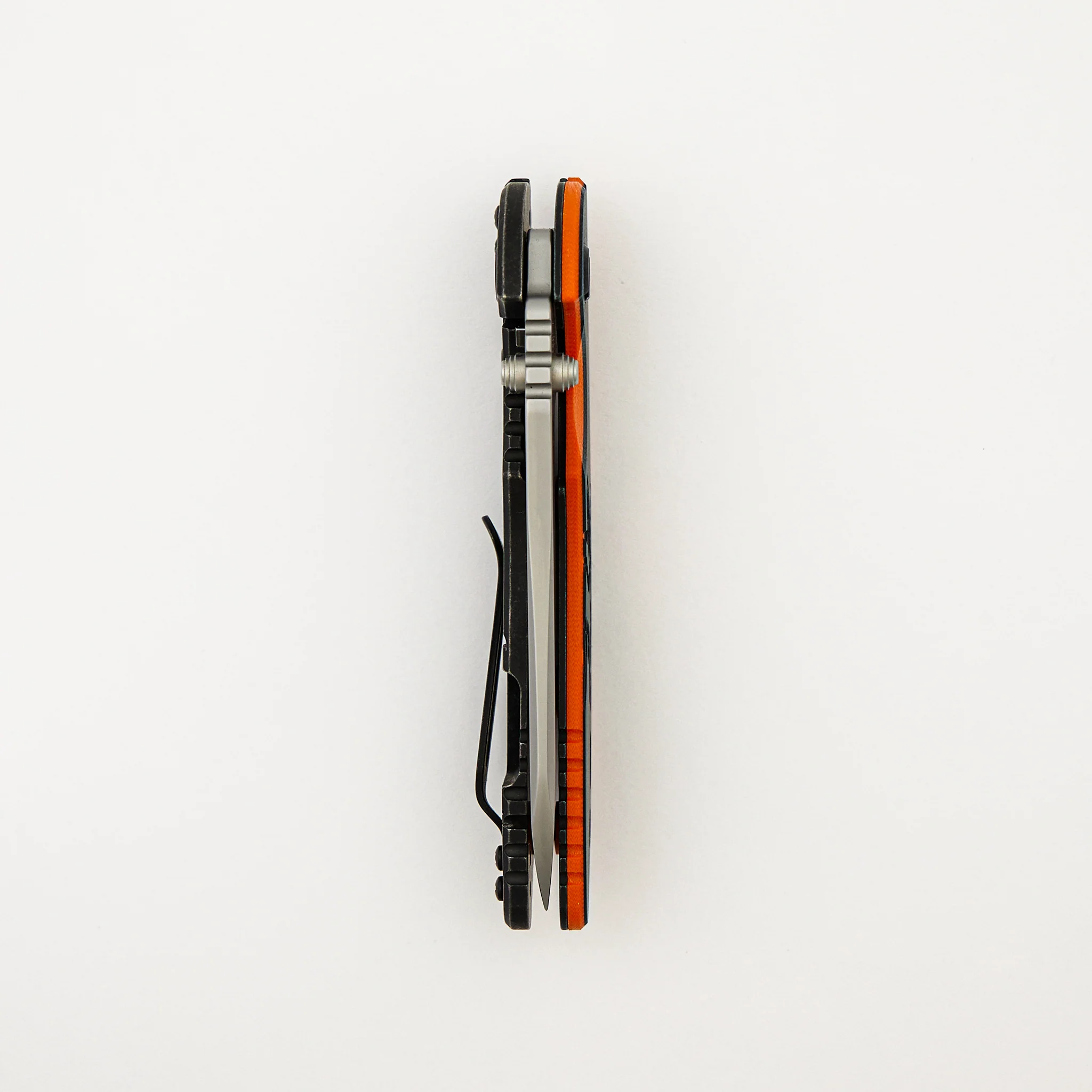 XM-18 3.5" - Sheepsfoot - Tri-Way - Battle Black - Bead Blast S45VN Blade - Halloween G10 - Image 5