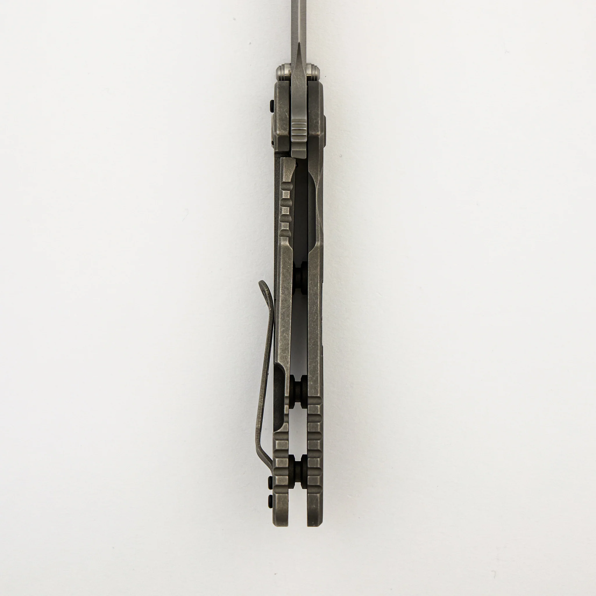 XM-18 3.5" - Signature Series - Harpoon M390 - Teflon Washers - Working Finish - Titanium #23 - Image 6